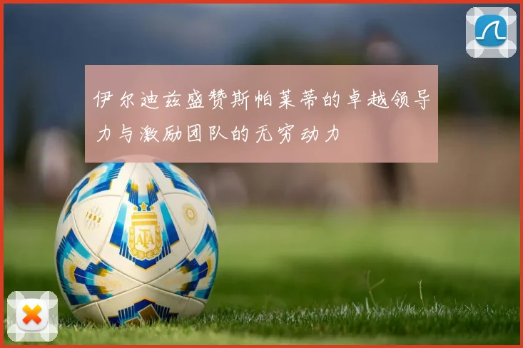 伊尔迪兹盛赞斯帕莱蒂的卓越领导力与激励团队的无穷动力